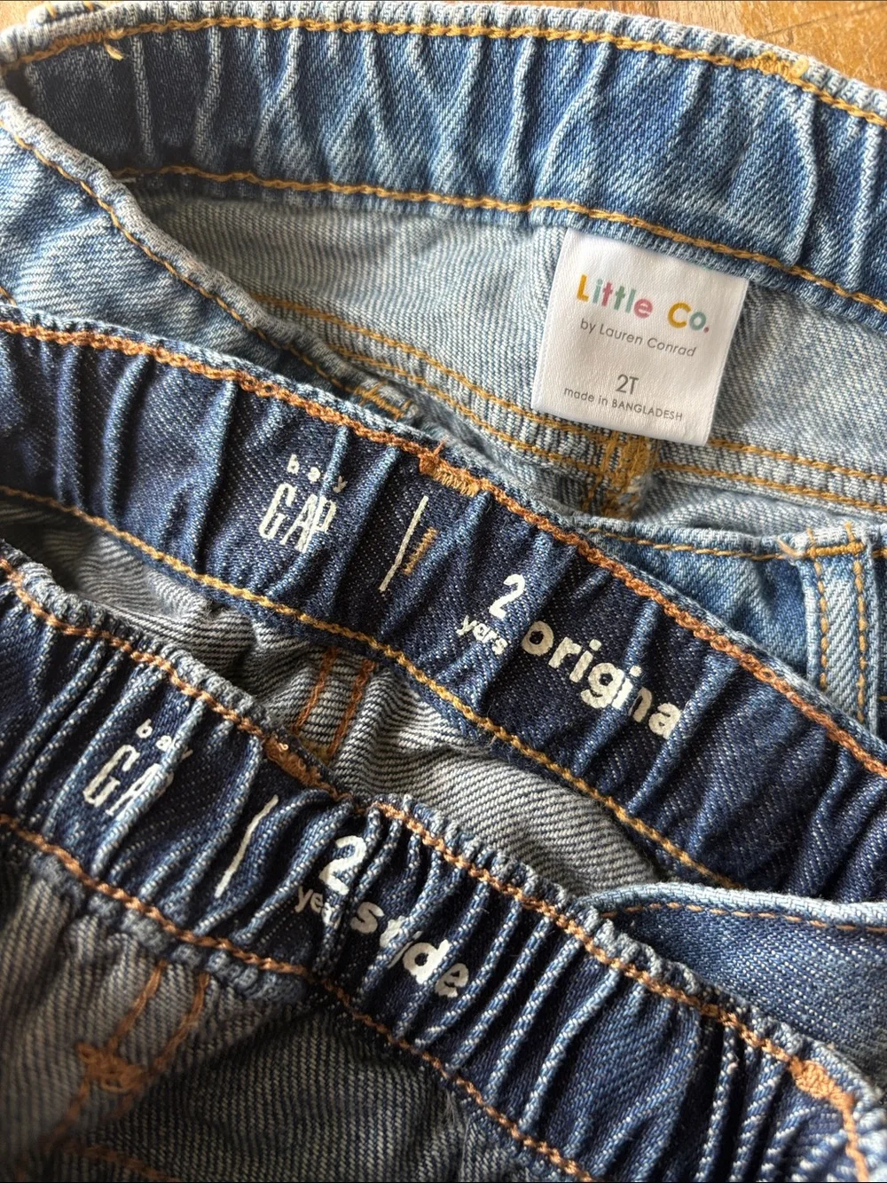 Nwot Boys Blue Jeans Set 2t - Picture 2 of 11